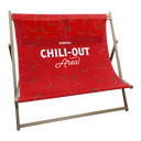 WIBERG Duo-Liegestuhl mit Kopfkissen